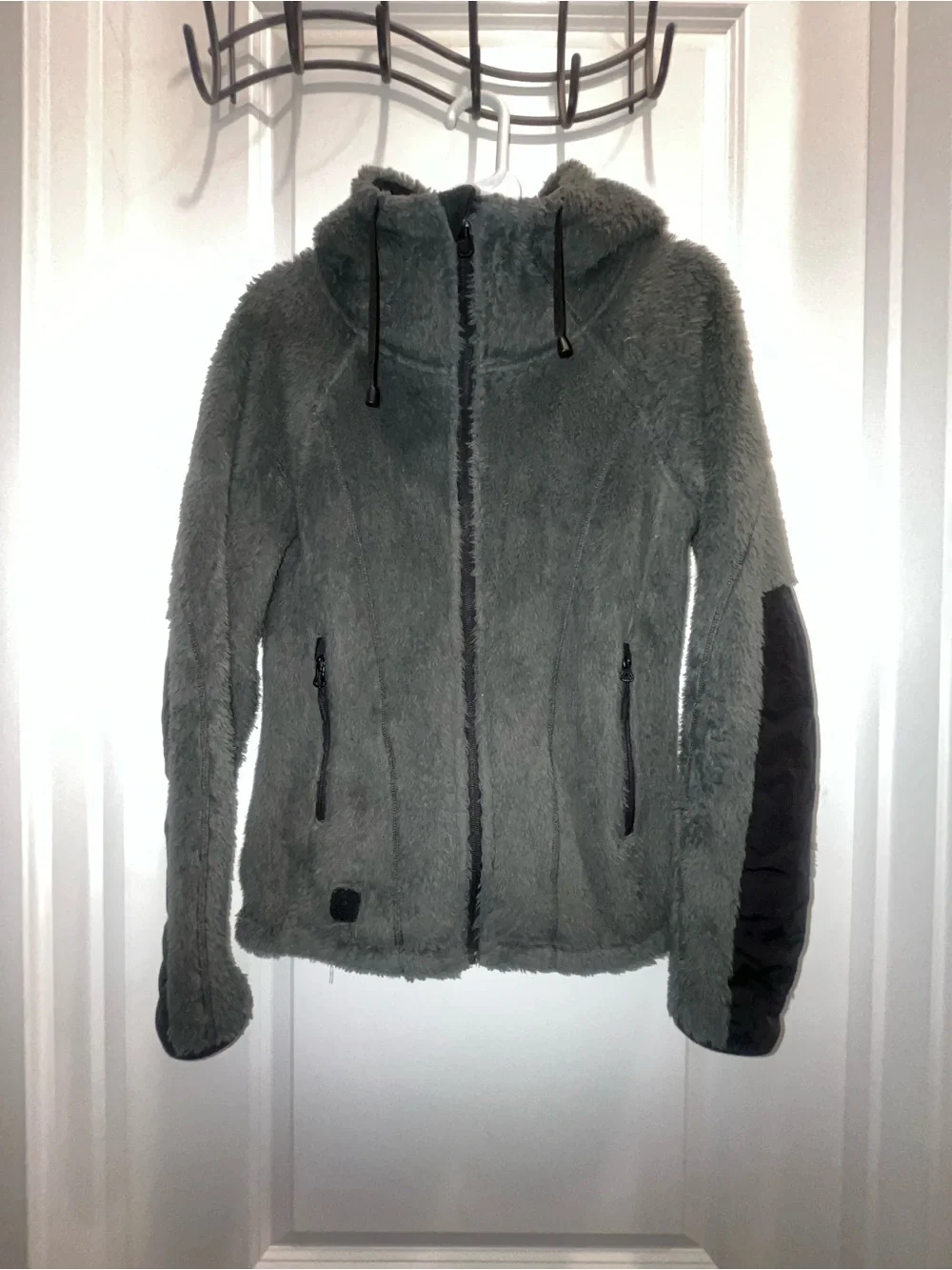 Triple Aught Design Women’s grey shag hoodie